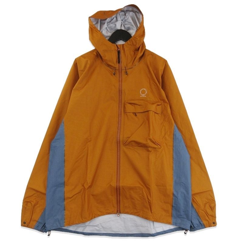 未使用 山と道 ヤマトミチ UL All-Weather Jacket UNISEX 2026年 ULオールウェザージャケット Pertex Cinnamon×Blue Gray XL 71016281