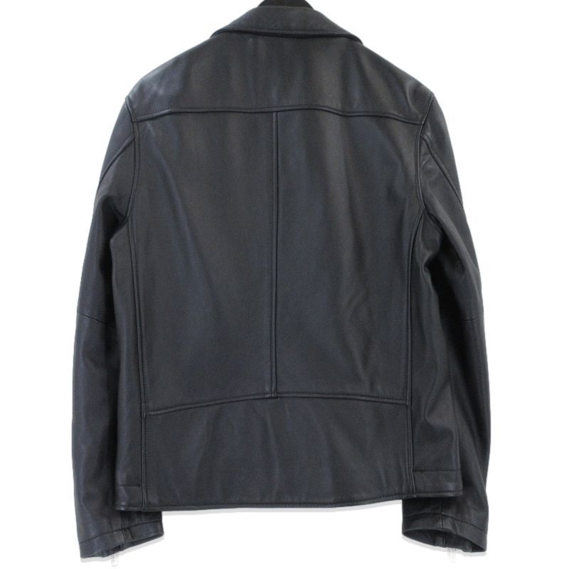 UNITED ARROWSユナイテッドアローズ／ダブルライダース／ブラック／本革 UNITED ARROWS ユナイテッドアローズ ダブルライダースジャケット 6225