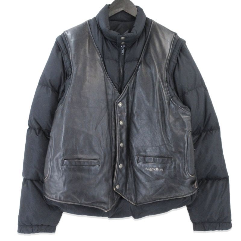 Schott ショット ダウンジャケット 2WAY 90's 1464 ヴィンテージ