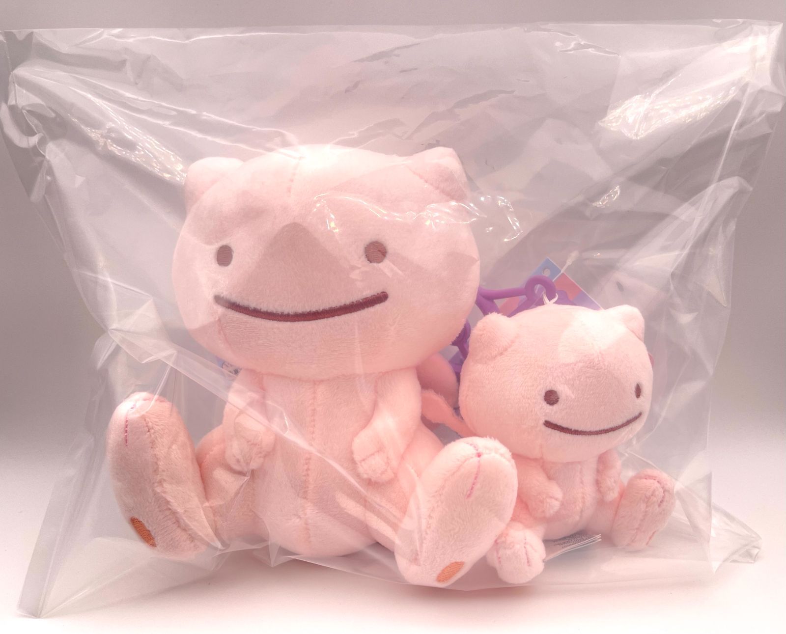 へんしん！メタモン ミュウ ぬいぐるみ マスコット セット ポケモン