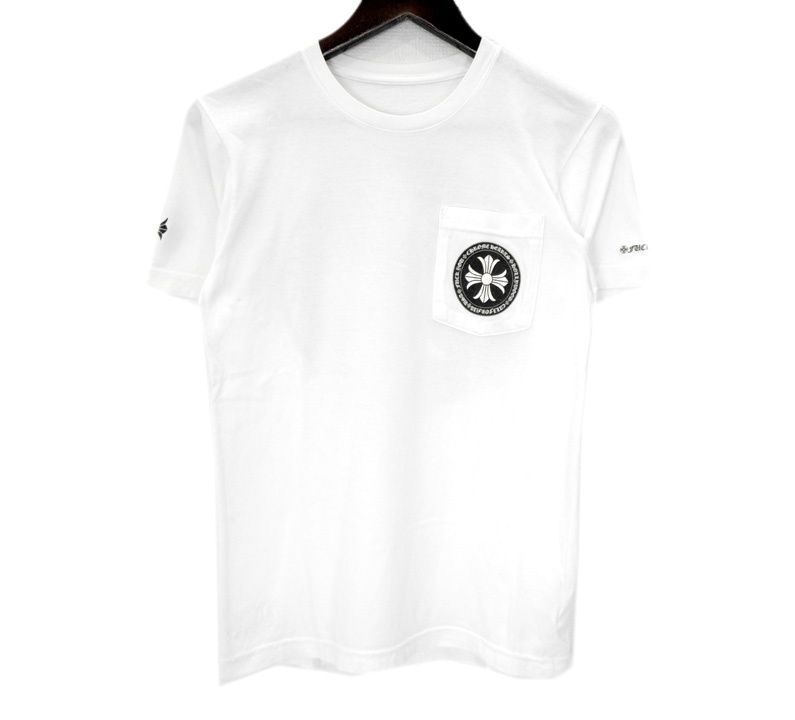 CHROME HEARTS CHプラス バックプリント 半袖Tシャツ 白 L クロムハーツ CHROME HEARTS 【 CH T-SHIRT 】 サークル CHプラス