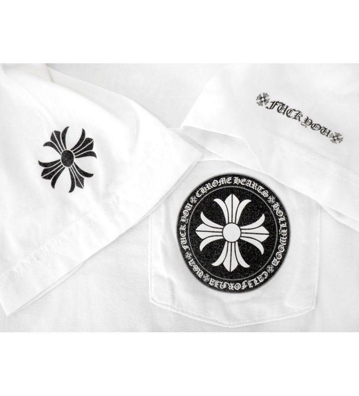 クロムハーツ CHROME HEARTS 【 CH T-SHIRT 】 サークル CHプラス