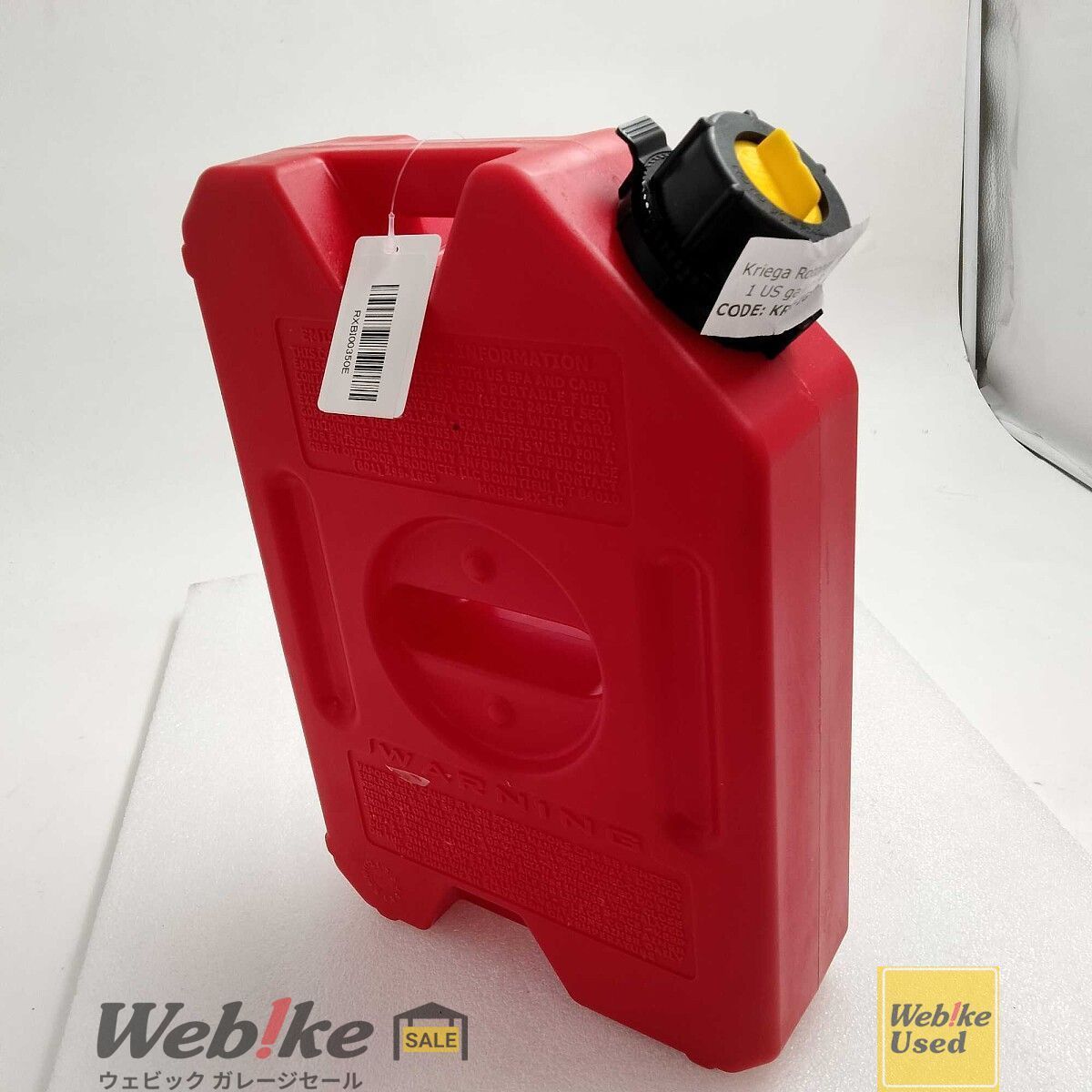 kriega:クリーガ Rotopax フュエル - 1 US gallon KRX-1G-INTL | サイズ：3.8L RXBI00350E