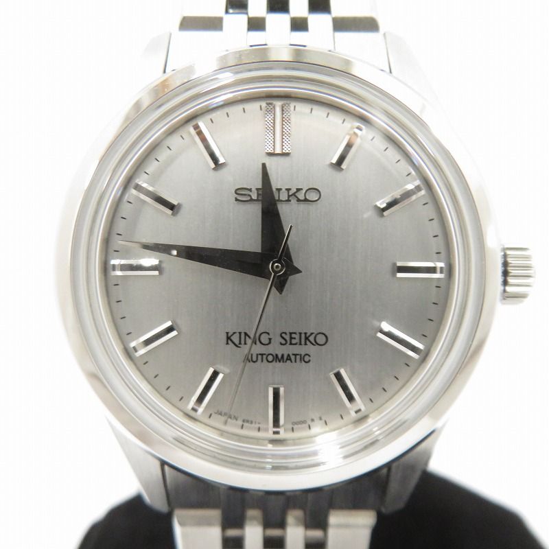【瀬戸大橋店】 中古 SEIKO | セイコー 腕時計 KING SEIKO アナログ 自動巻き SDKS003 シルバー 【131】