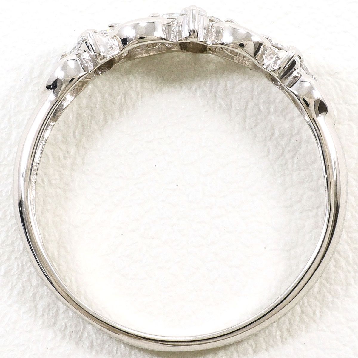 PT900/プラチナ リング・指輪 12.5号 ダイヤモンド 0.17ct 総重量約2.6
