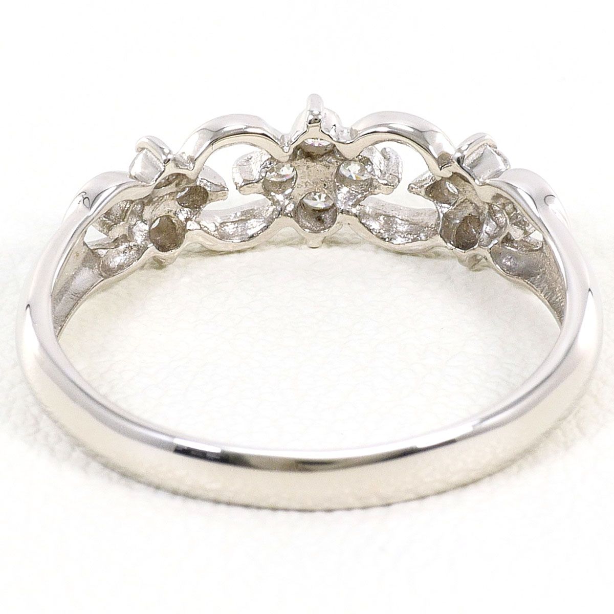PT900/プラチナ リング・指輪 12.5号 ダイヤモンド 0.17ct 総重量約2.6