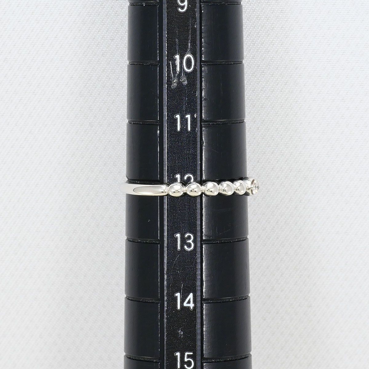 PT900/プラチナ リング・指輪 12号 ダイヤモンド 0.03ct 総重量約1.7g