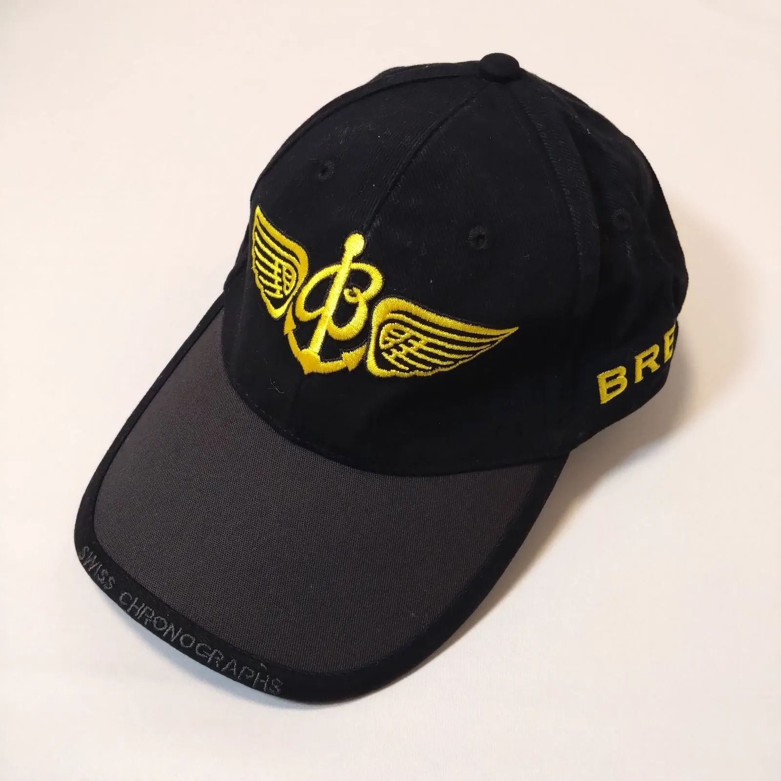ブライトリング キャップ 帽子 ノベルティ BREITLING 非売品 ブラック