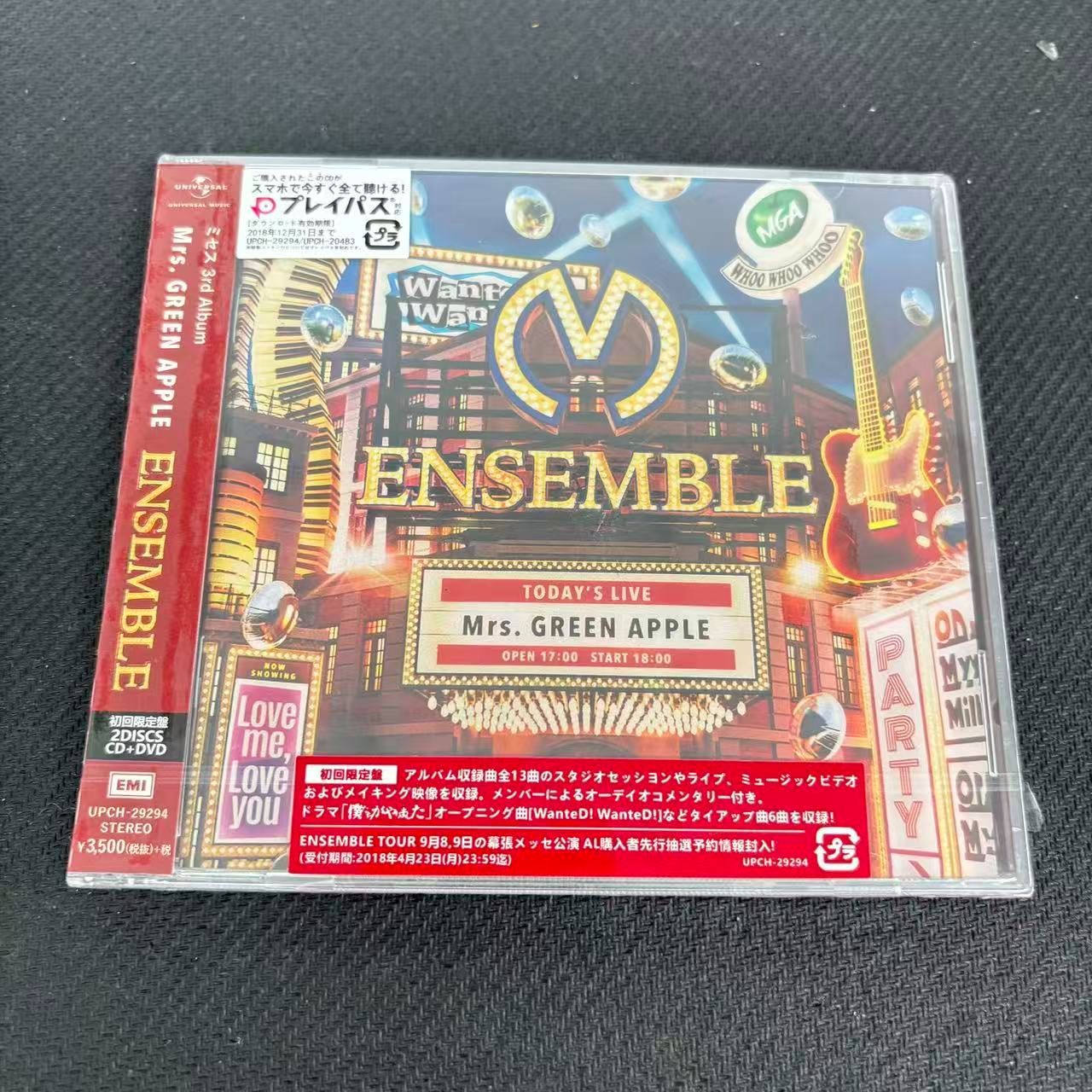 Mrs.GREEN APPLE ENSEMBLE 初回限定盤 CD+DVD - メルカリ