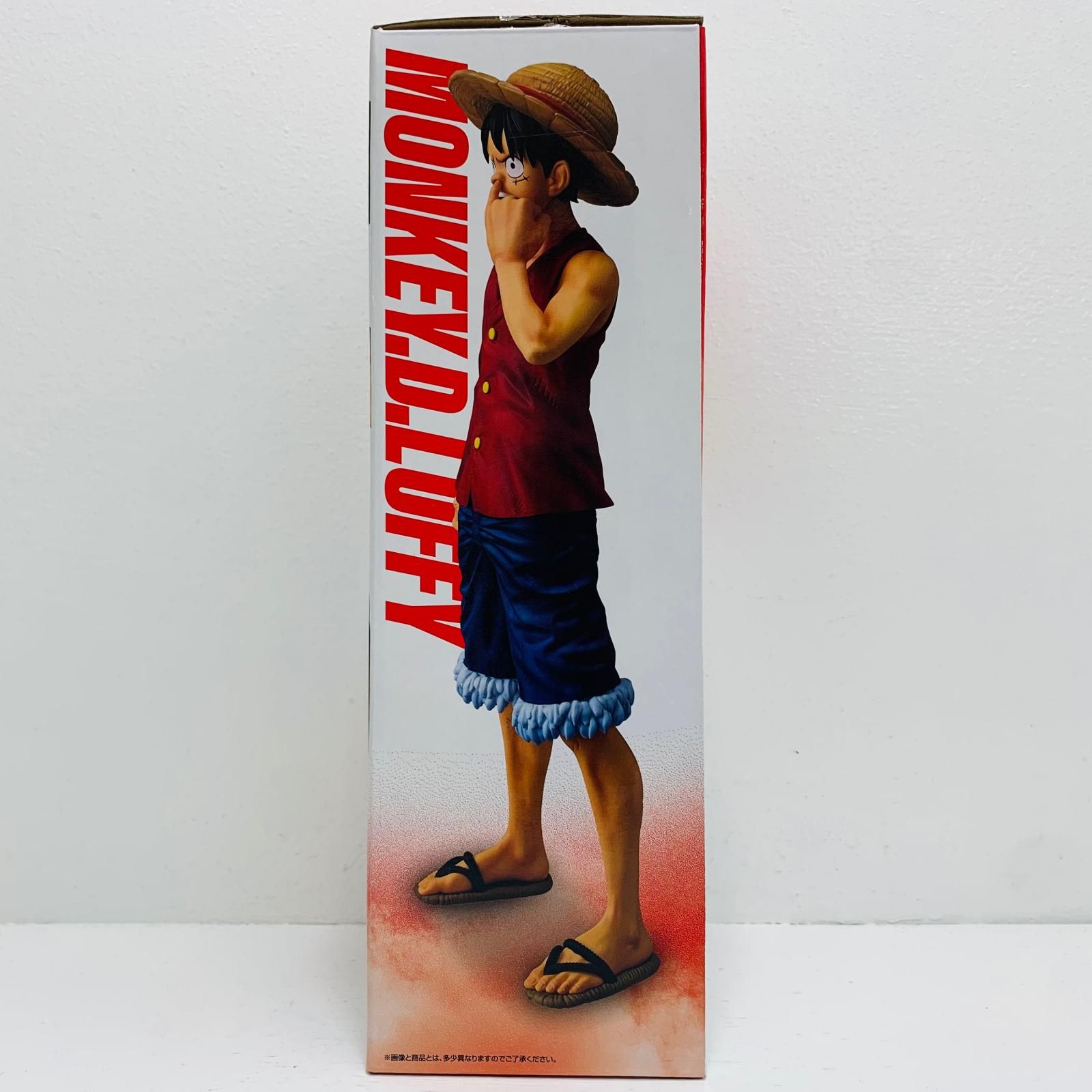 中古 B賞ルフィ(鼻ほじver.)-MASTERLISE「冒険の記憶と未来への航路/一