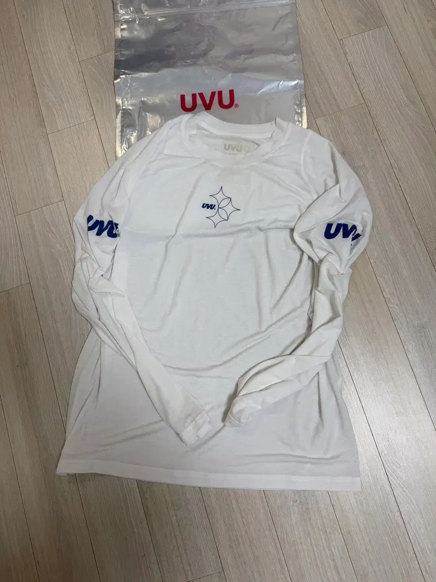 UVU ドロミティ ロングスリーブ ランニング トップス 白 M