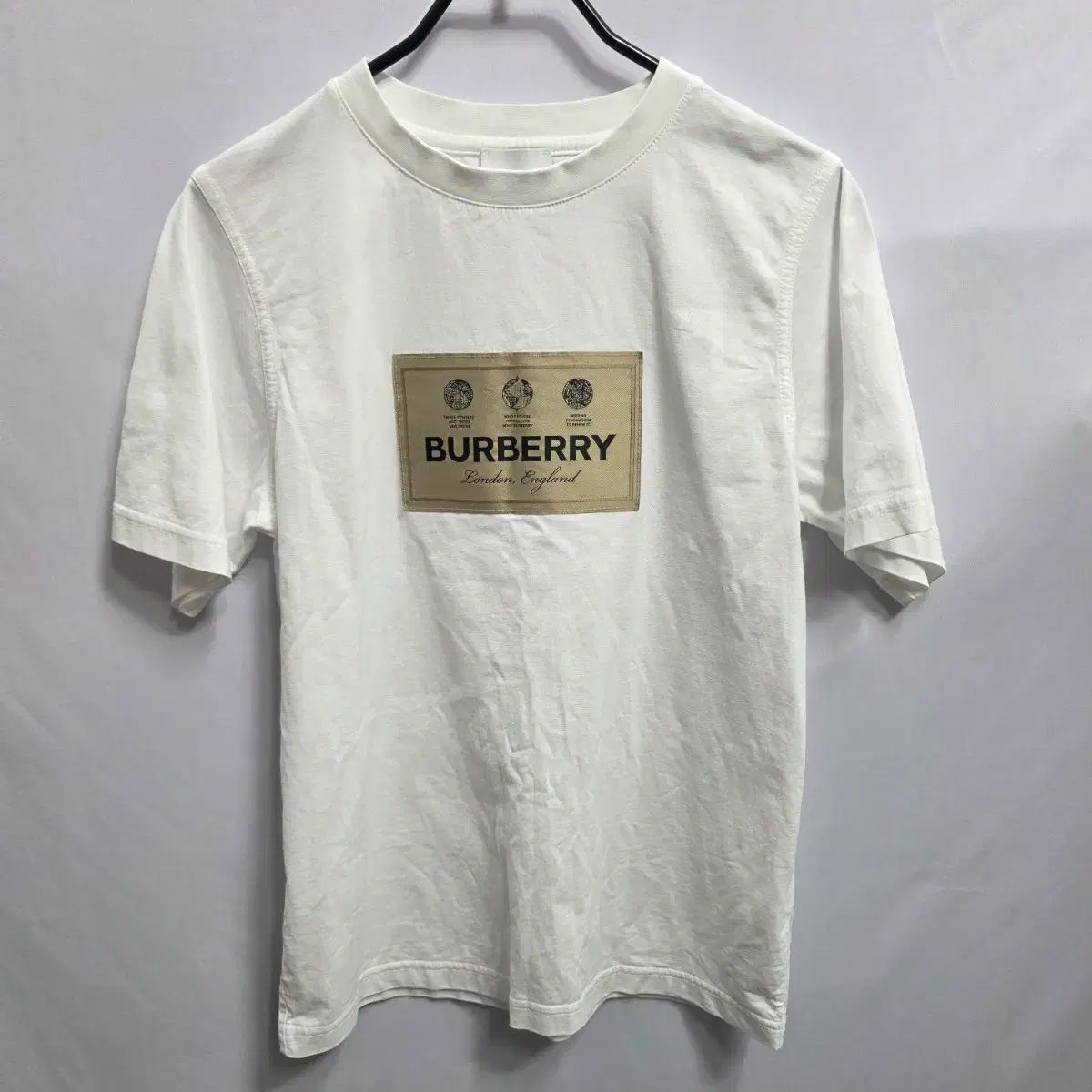 バーバリー ジュニア 半袖Tシャツ 白 10Y 140cm