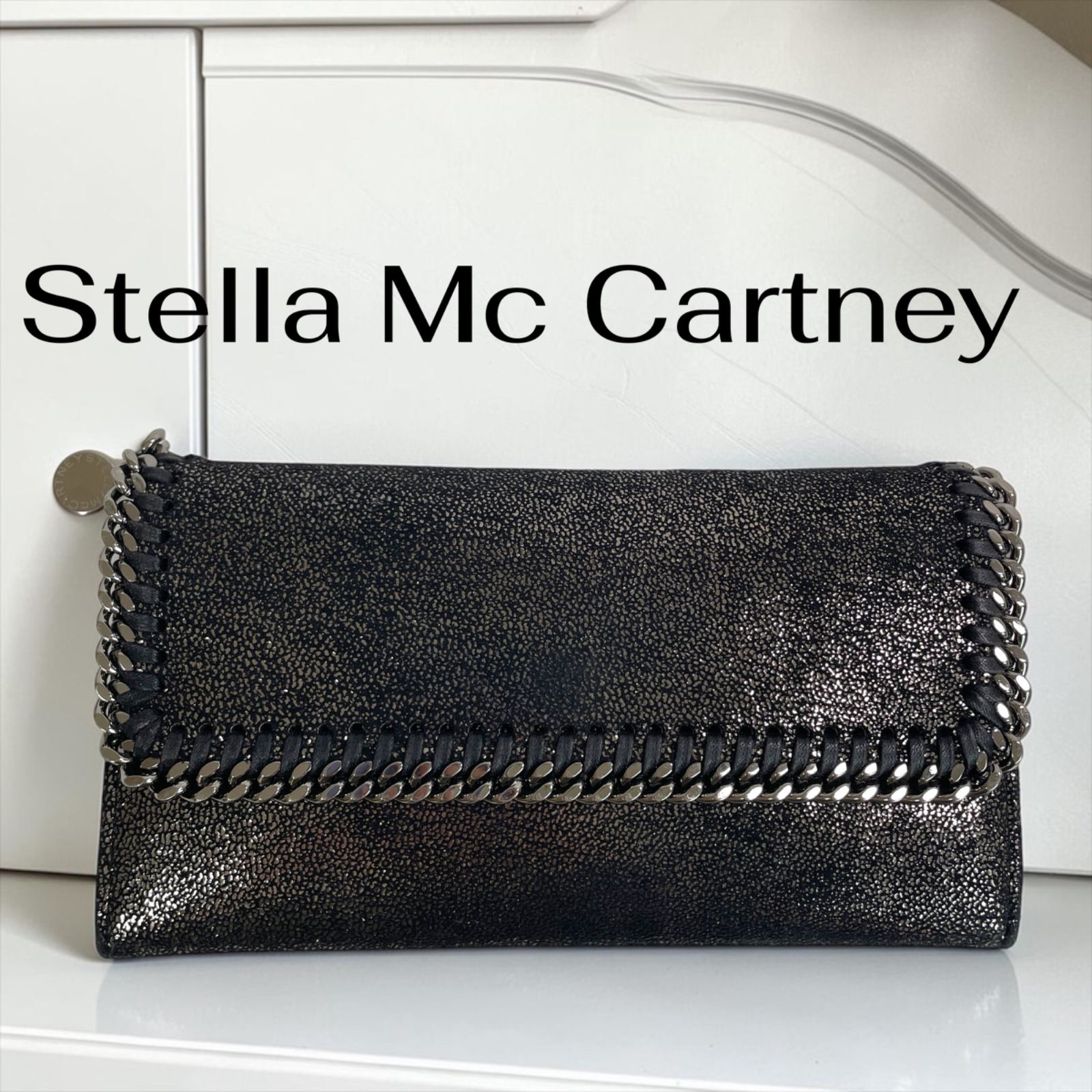 Stella McCartney ファラベラ 長財布 ブラック - メルカリ