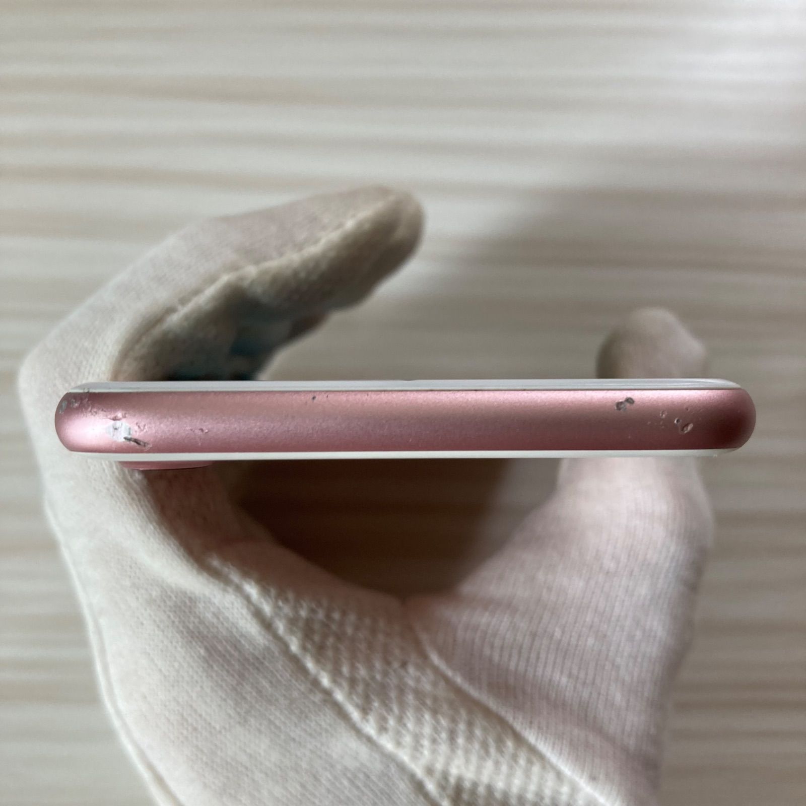 iPhone7 128GB ROSE GOLD バッテリー81% SIMフリー - メルカリ
