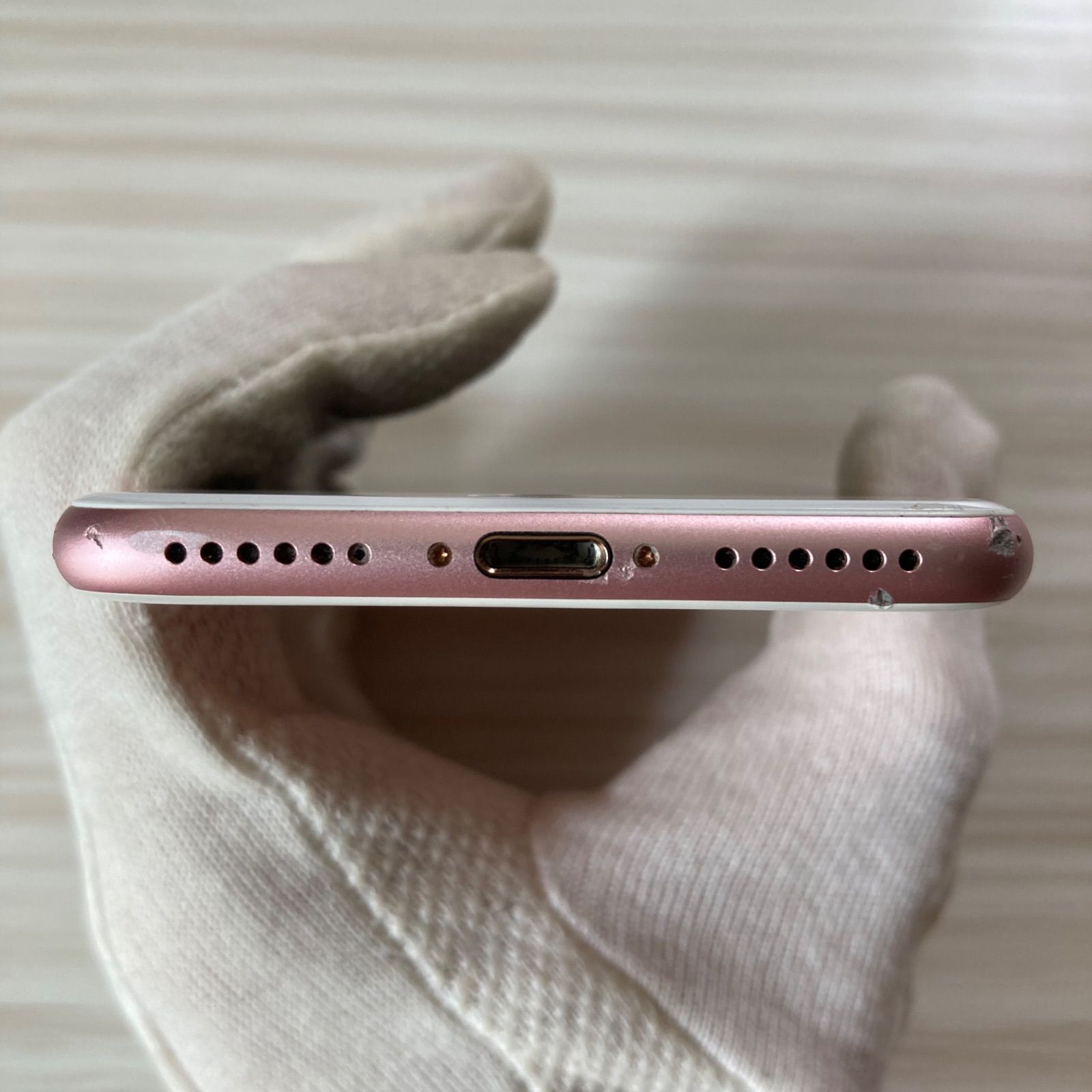 iPhone7 128GB ROSE GOLD バッテリー81% SIMフリー - メルカリ