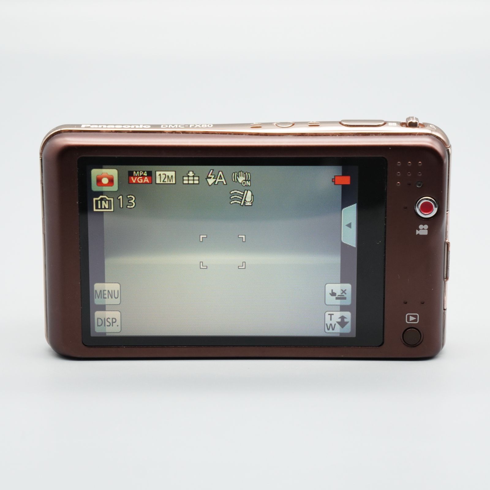 Panasonic LUMIX DMC-FX80 ゴールド コンパクトデジタルカメラ 動作