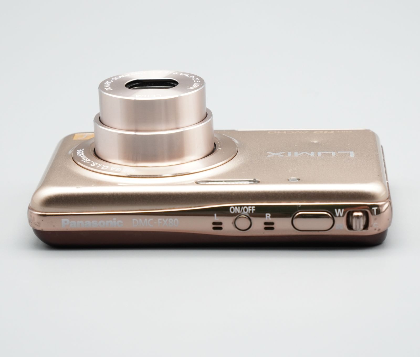 【動作確認済】Panasonic LUMIX DMC-FX80 / ゴールド Panasonic LUMIX DMC-FX80 ゴールド コンパクトデジタルカメラ 動作