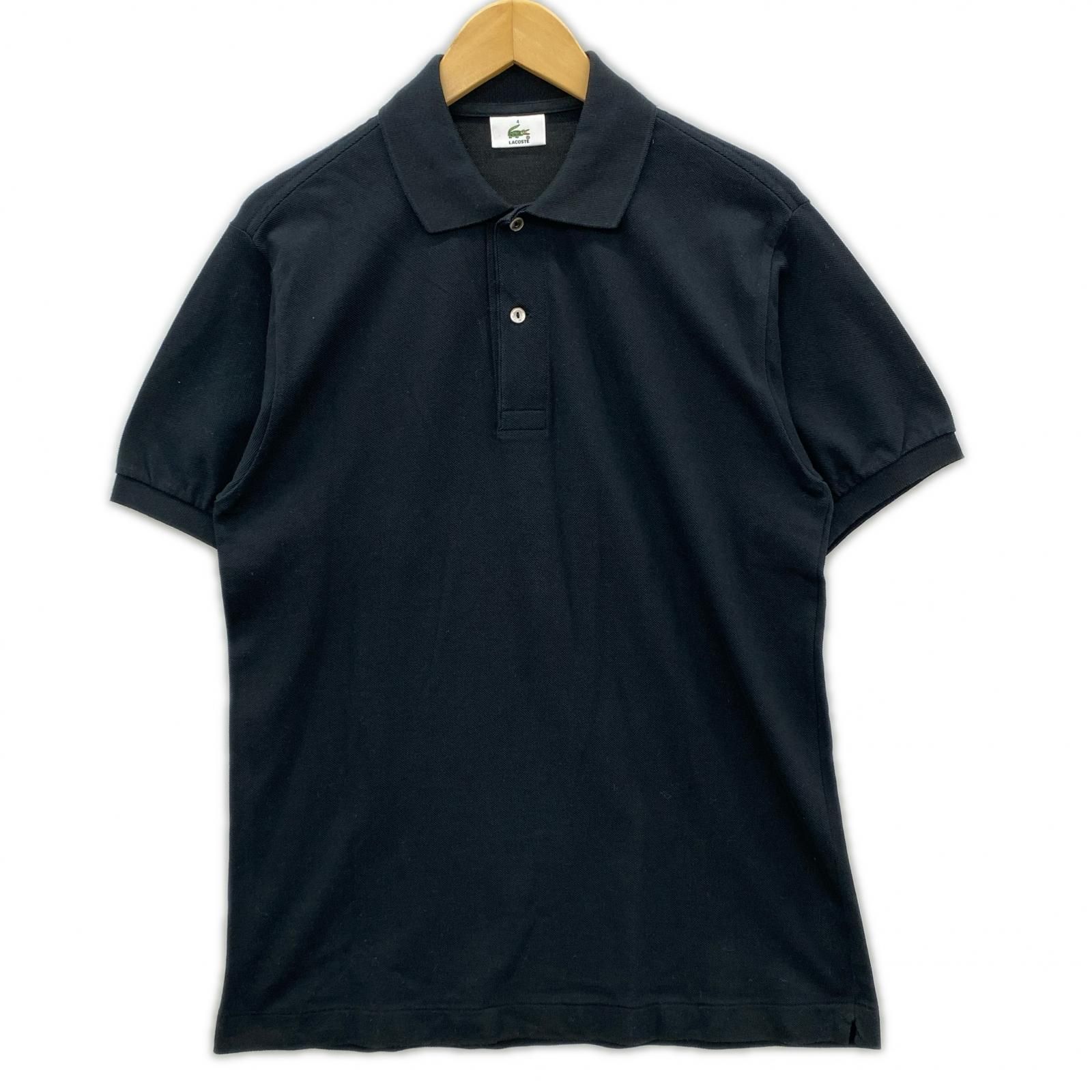 新品未使用　ラコステ　LACOSTE メンズ　ポロシャツ　　サイズ4 LACOSTE ラコステポロシャツ size4/ブラック - メルカリ
