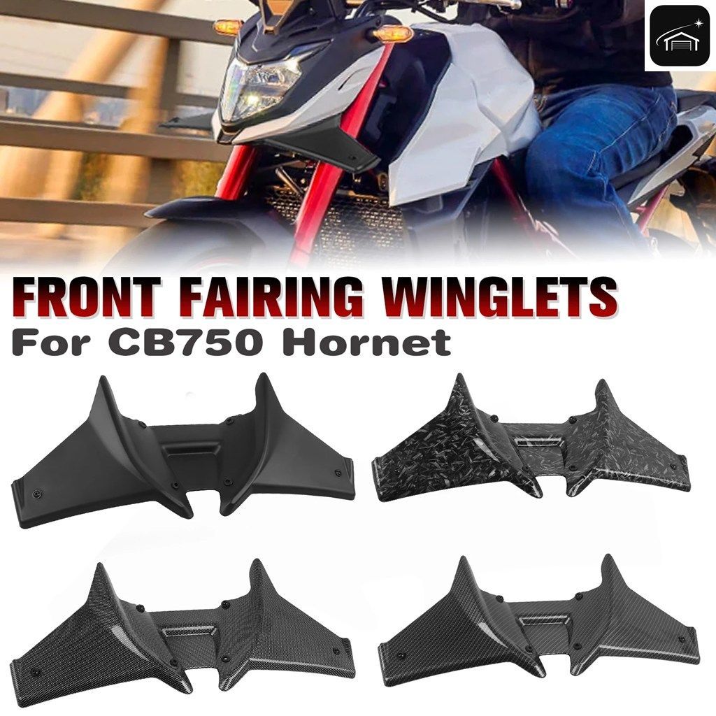 ホンダ CB750 ホーネット ダウンフォース ネイキッド フロントスポイラー ウィングレット エアロダイナミックウィング ディフレクター ビー