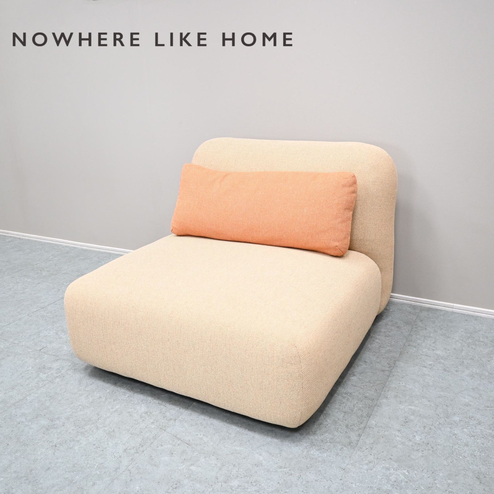 ☆展示極美品☆NOWHERE LIKE HOME ノーウェアライクホーム 1人掛けソファ MIUM ミウム 幅80cm 1P 関家具 6万