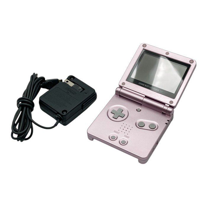任天堂 GAMEBOY ADVANCE SP ゲームボーイアドバンスSP 本体 パールピンク AGS-001 AGS-S-PPA（JPN） 中古 a4