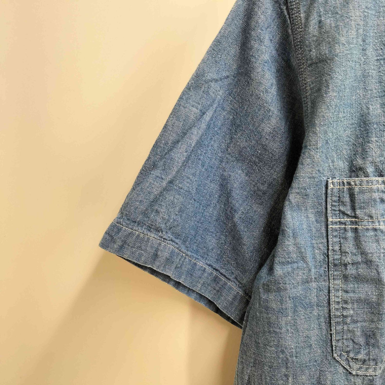 ウエアハウス WAREHOUSE Duck Digger シャンブレー デニム S/S シャツ