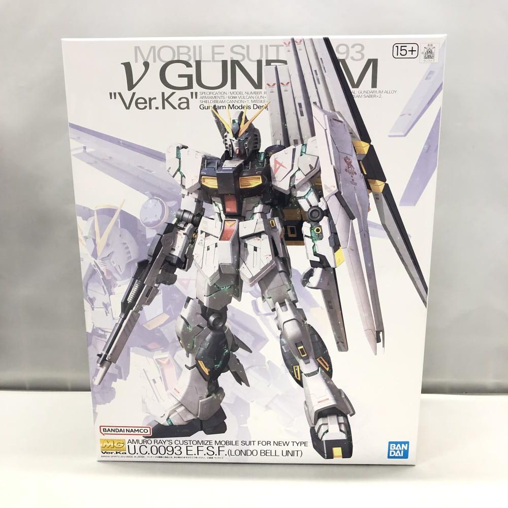 【中古】ｶﾞﾝﾀﾞﾑ）バンダイ 1/100 MG RX-93 νガンダム Ver.Ka 機動戦士ガンダム 逆襲のシャア[15][240015291463]