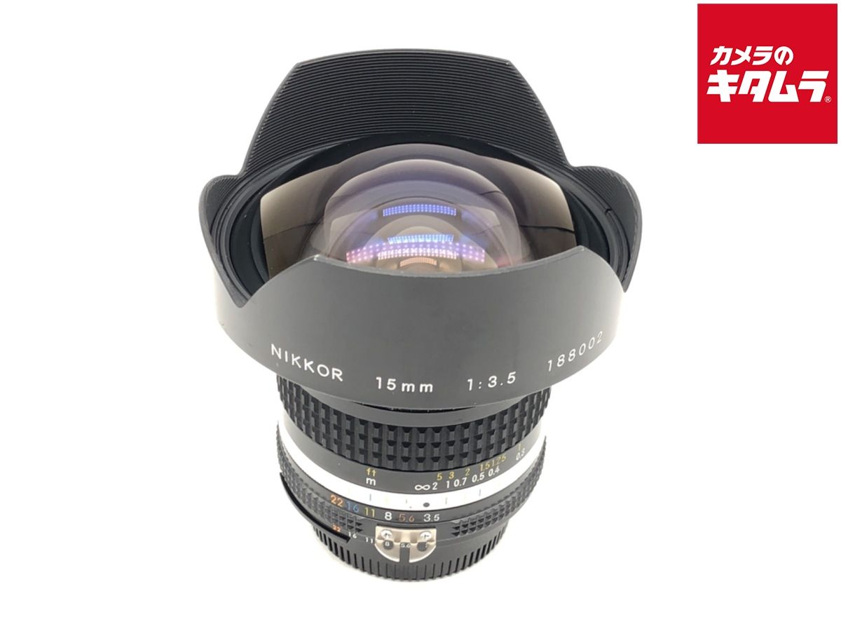 【中古】 【良品】 ニコン（Nikon）Ai-S 15/3.5