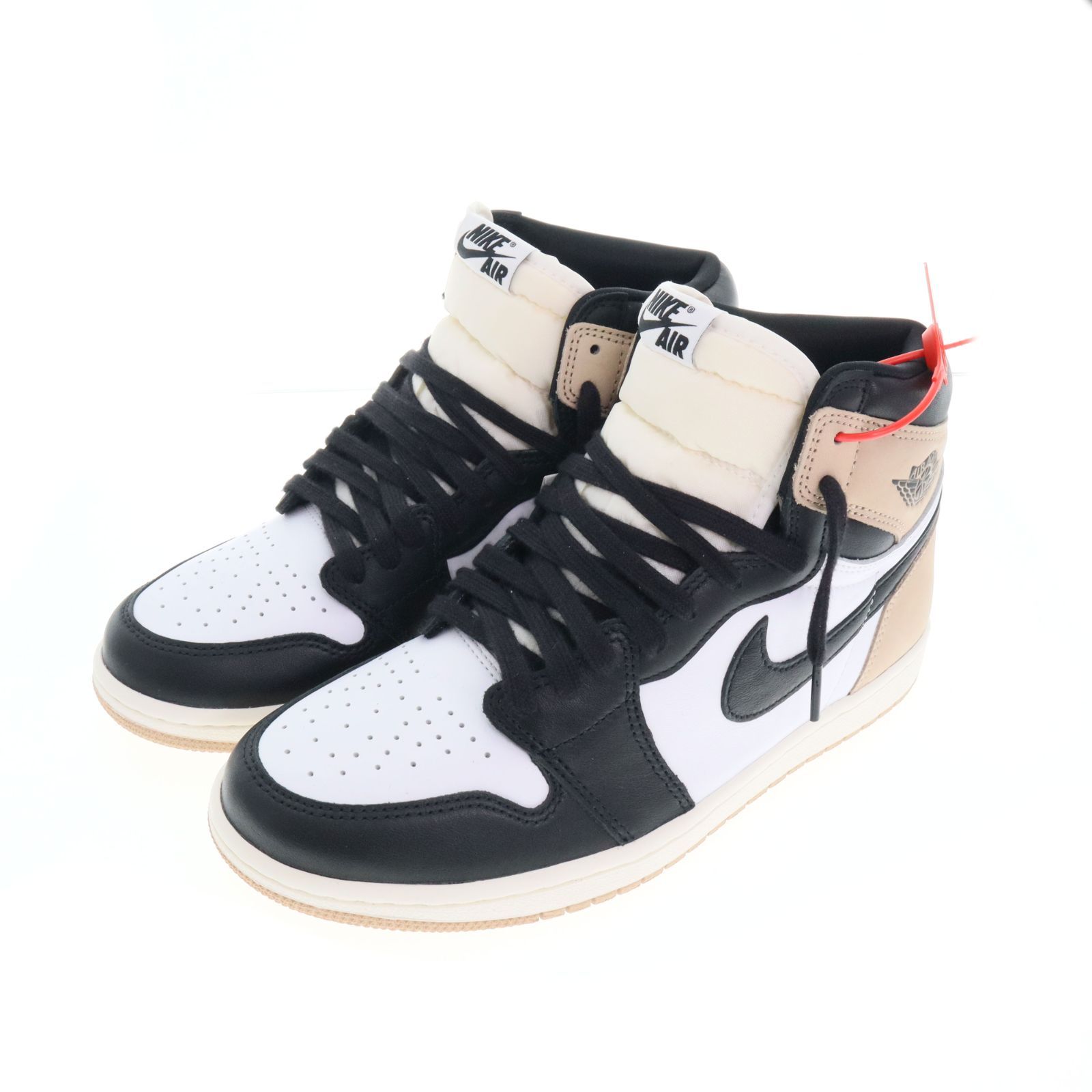 【未使用】NIKE ナイキ エアジョーダン1 Retro High OG Latte 26cm カフェラテモチーフ レディース ホワイト ラテ スニーカー ズック 靴