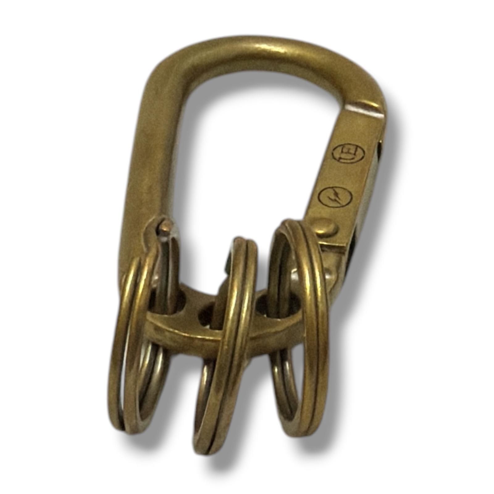 参考上代41800円 uniform experiment 22SS ZIRCONIA CARABINER