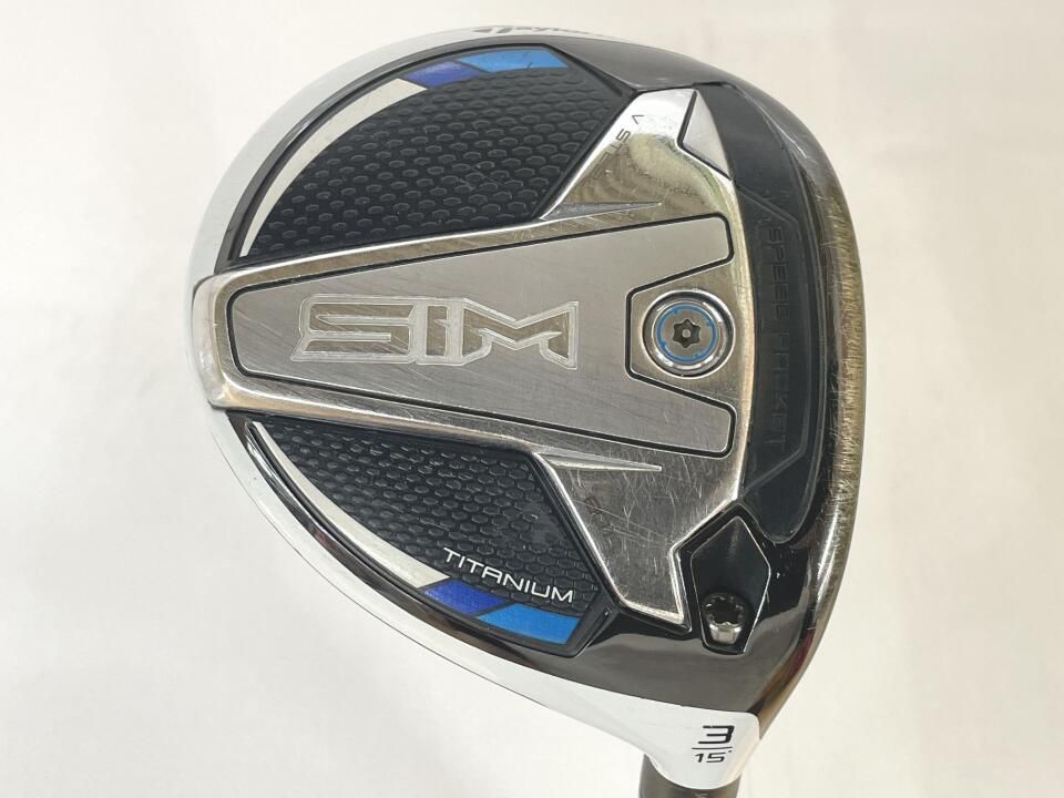 テーラーメイド　SIM　15度　TENSEI SILVER TM50　SRフレックス　フェアウェイウッド　中古　ゴルフドゥ！高松田村店【最短即日発送】