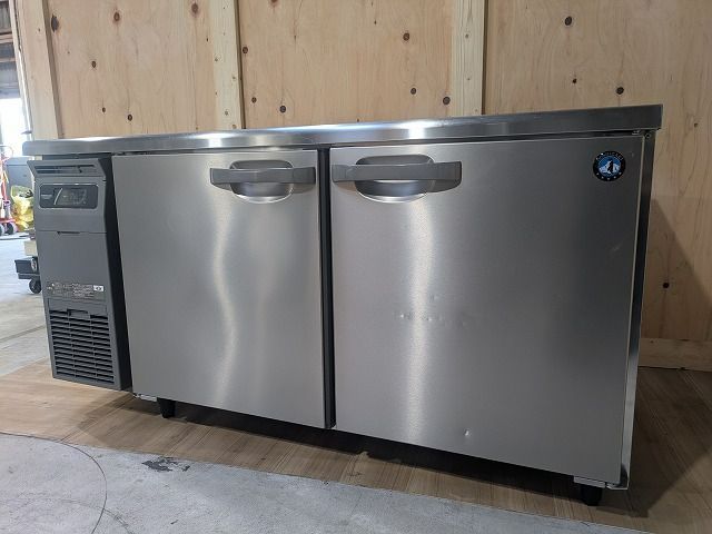 2021年製 ホシザキ 冷蔵コールドテーブル RT-150SDG-ML 厨房 中古 W1500×D750×H800 単相100V 愛知 台下 横型冷蔵庫 業務用
