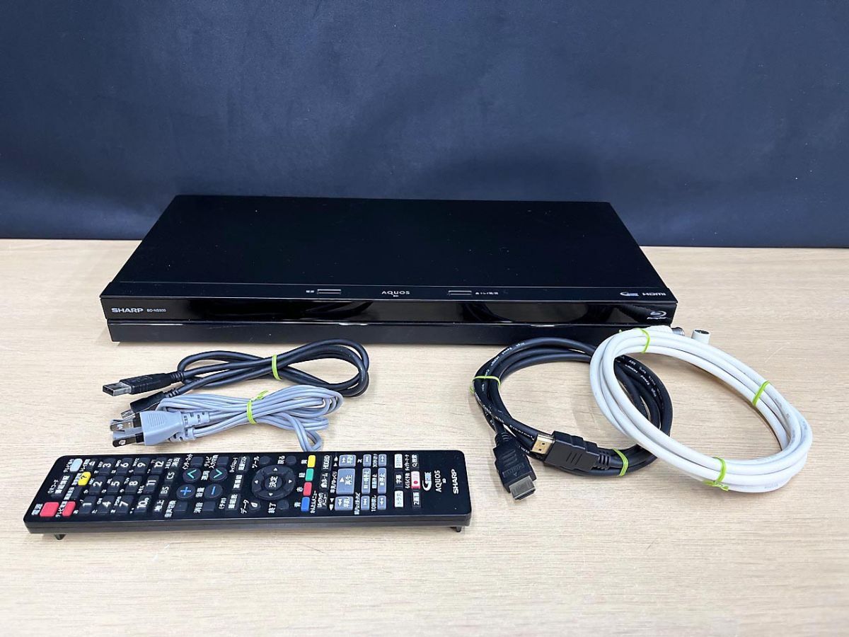 現状品】SHARP シャープ AQUOS アクオス Blu-ray ブルーレイ