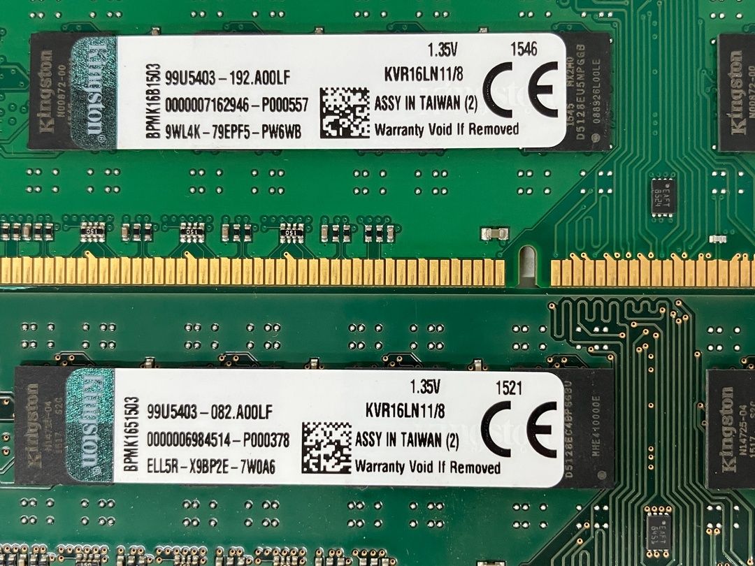 Kingston 8GBメモリ 4点 ジャンク - ReReストア