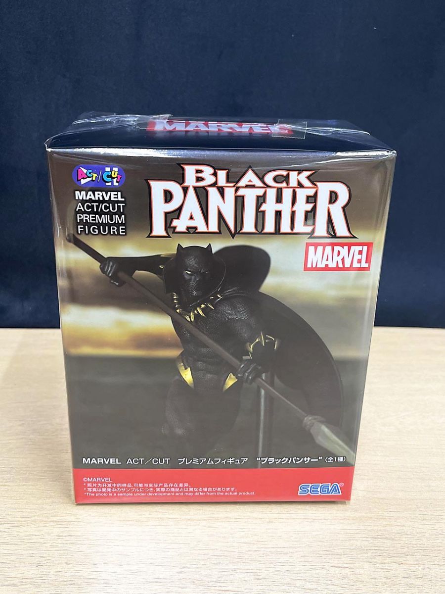 未開封品】ブラックパンサー BLACK PANTHER マーベル MARVEL ACT/CUT