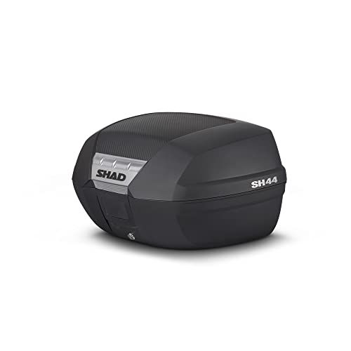 シャッド(Shad バイク トップケース リアボックス SH44 無塗装ブラック インキー無し キーレス フルフェイス収納 44Las