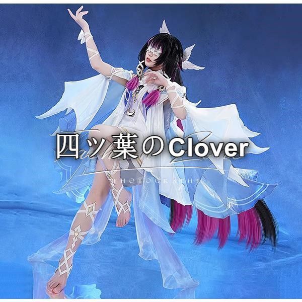 人気商品原神　風コロンビーナ　ファデュイ　少女 コスプレ衣装 ウィッグ 靴 cosplay ハロウィン 演出服 変装cs717