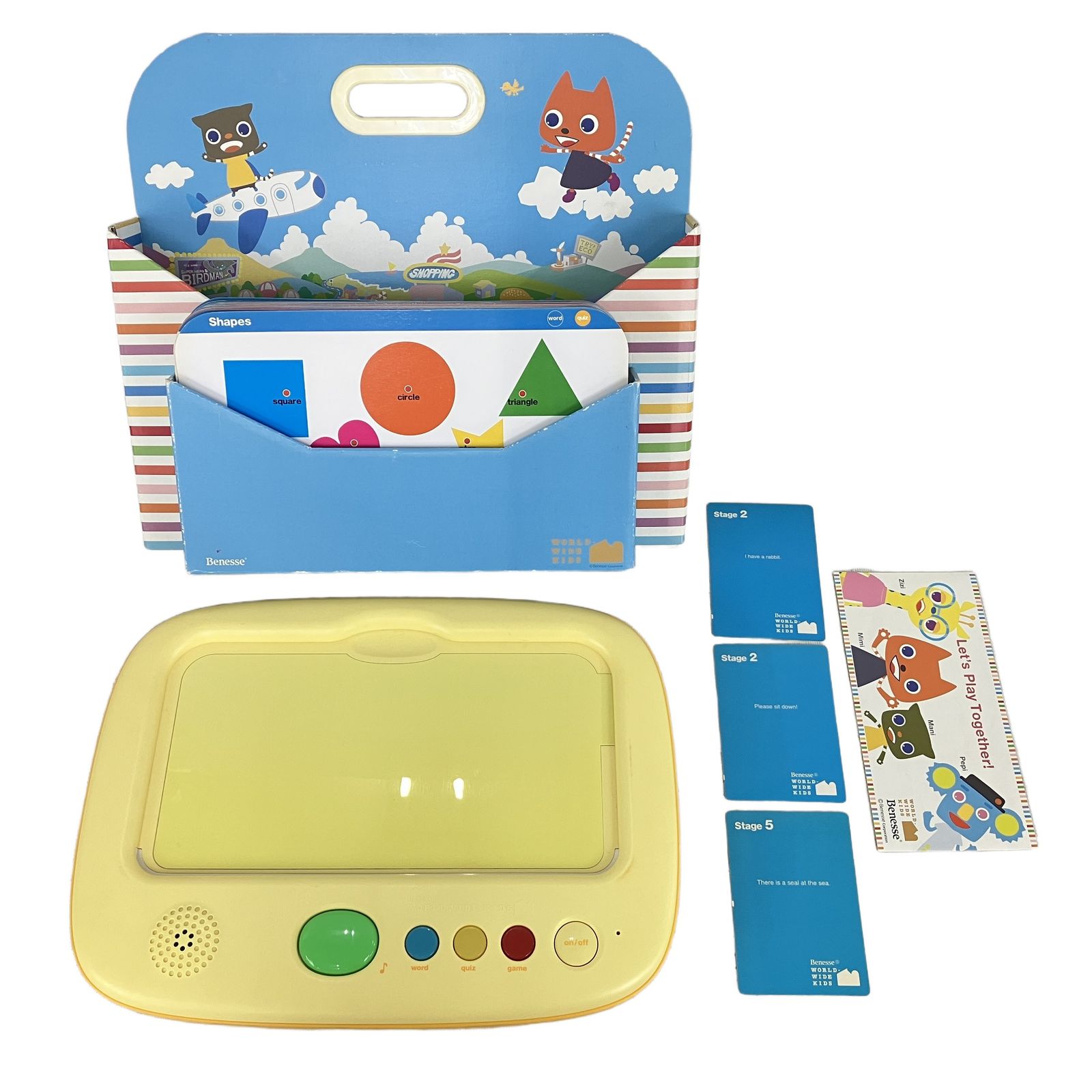 DVD Worldwide Kids English Benesse Stage1-6
