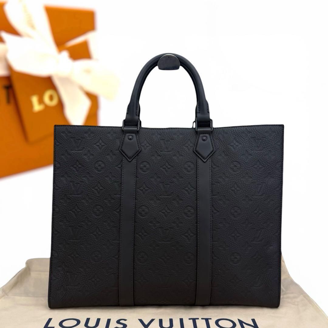 ルイヴィトン　モノグラム　トリヨン　サックプラ　24H トートバッグ　LOUIS　VUITTON　ハンドバッグ　ブラック　黒 169,000円