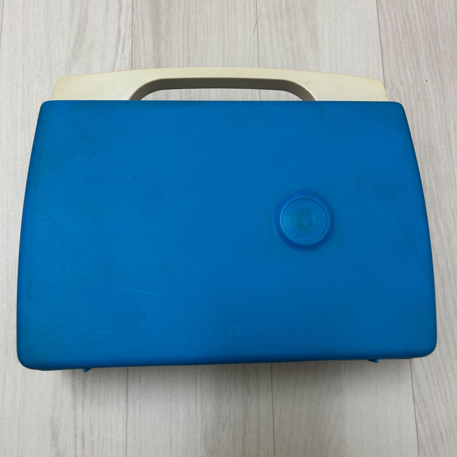 National ポータブルレコードプレーヤー SF-321 50Hz ブルー 動作確認