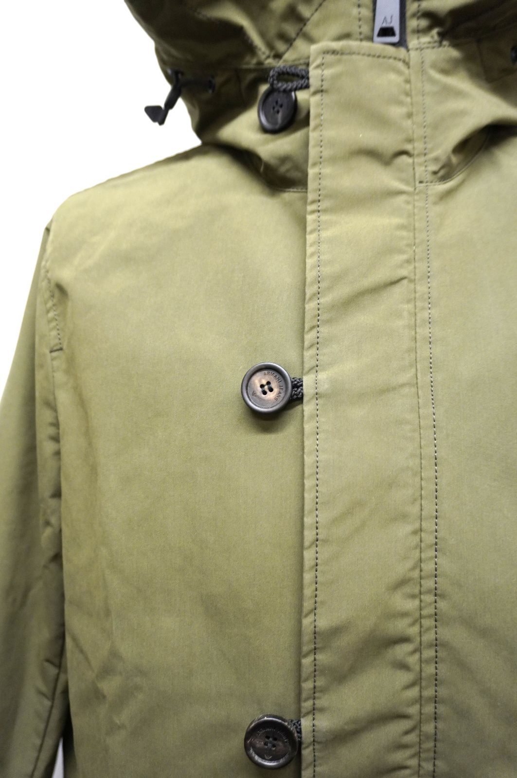 ◆ARMANI JEANS マウンテンパーカー オリーブ 防水使用 美品