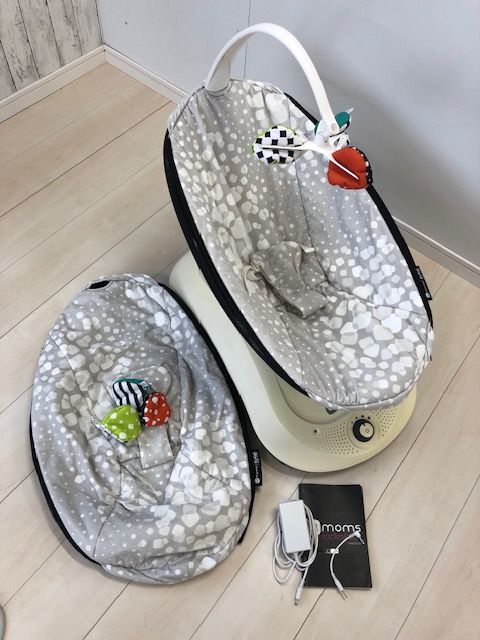 4moms フォーマムズ rockaRoo ロッカルー スマートトレーディング 電動バウンサー予備シート付0718-8