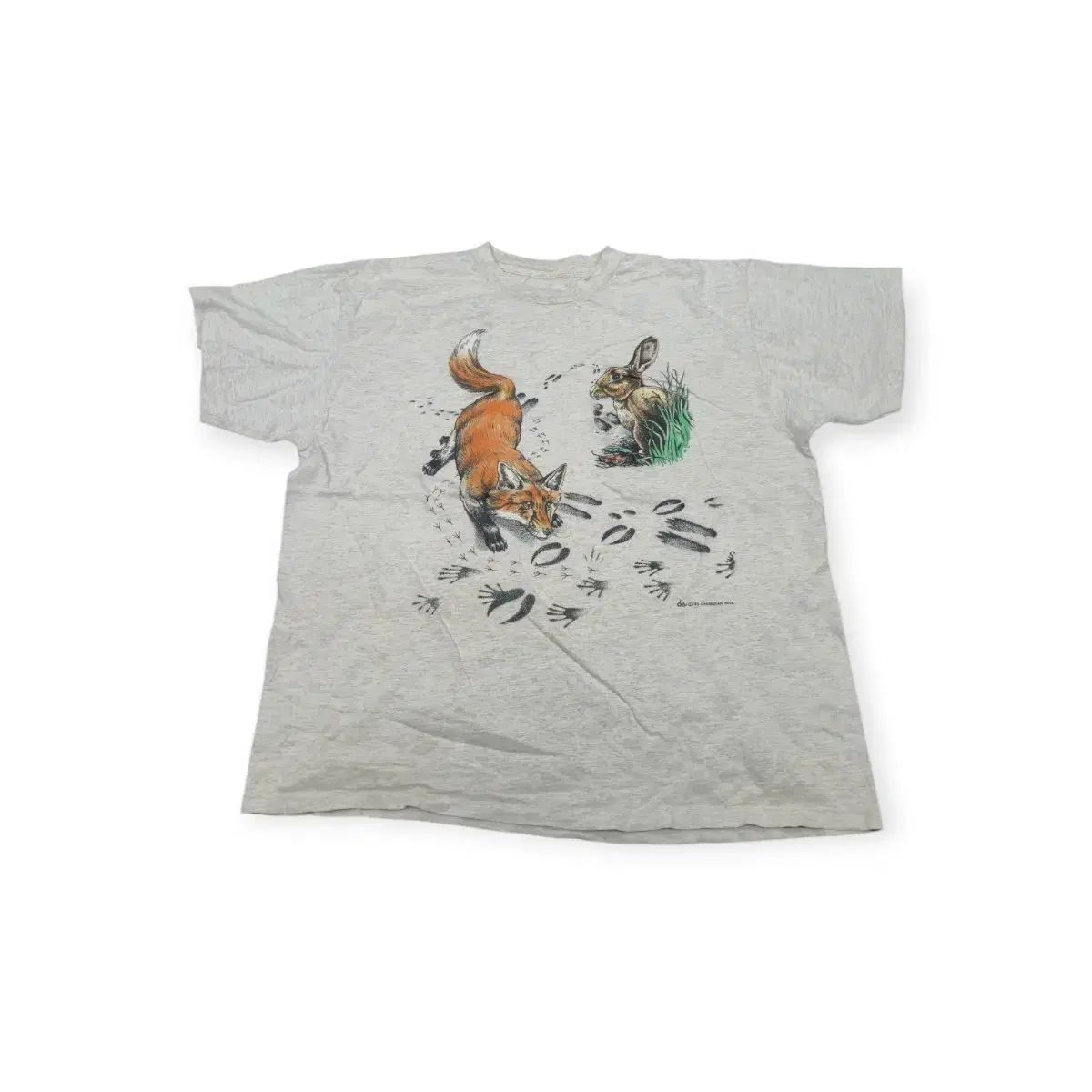 ヴィンテージ レディース キツネ Tシャツ