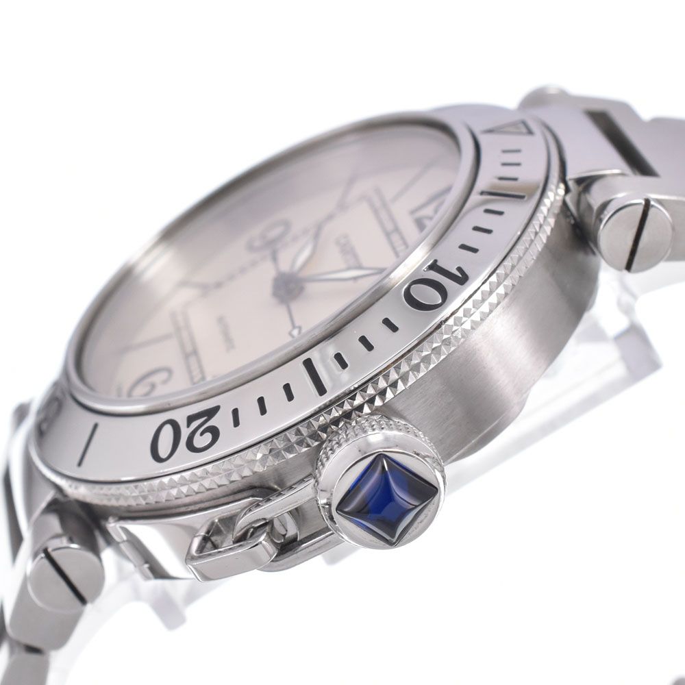カルティエ CARTIER W31080M7 パシャ シータイマー シルバー 自動巻き