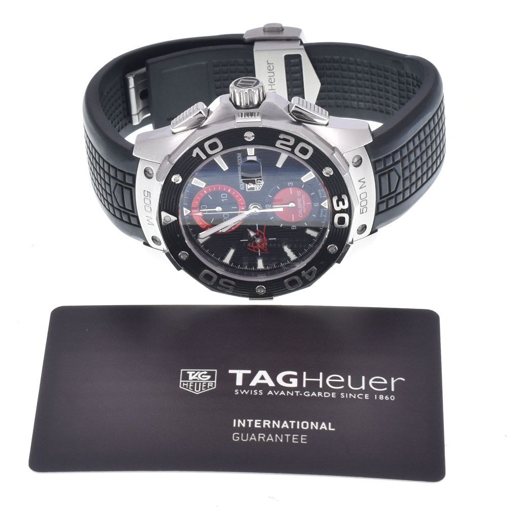 タグホイヤー TAG HEUER CAJ2113.FT6023 アクアレーサー 錦織圭選手 