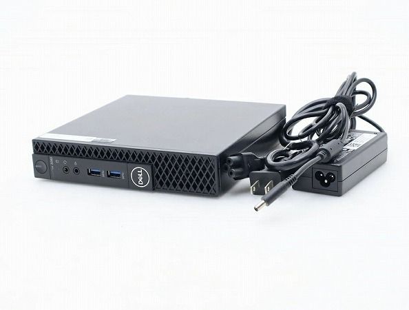 DELL OptiPlex 3060 Micro Core i3-8100T 3.1GHz 8GB 256GB(新品NVMeSSD) Windows11 Pro 64bit 中古