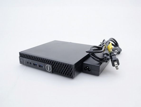 DELL OptiPlex 3070 Micro Core i3-9300T 3.2GHz 8GB 256GB(新品NVMeSSD) Windows11 Pro 64bit 中古