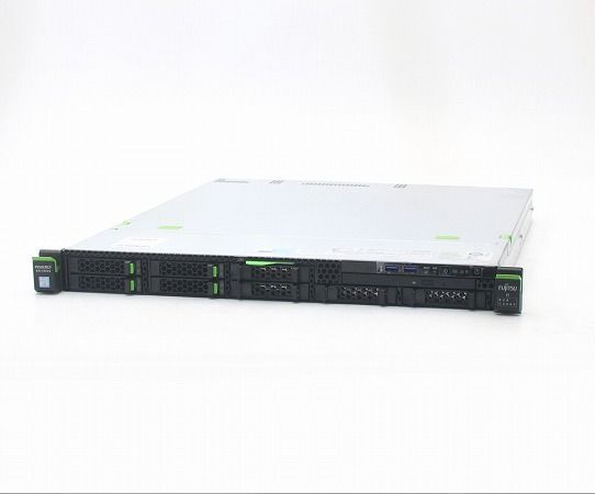 富士通 PRIMERGY RX1330 M4 Xeon E-2236 3.4GHz 16GB 500GBx2台(SATA2.5/RAID1構成) PRAID EP400i 中古