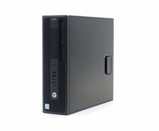 hp Z240 SFF Xeon E3-1225 v5 3.3GHz 16GB 250GB+1TB P400 Windows10 Pro 64bit 難有 中古 12,540円