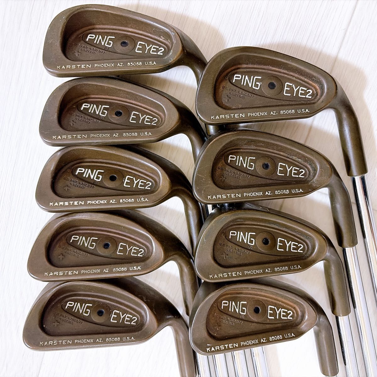 アイアンセット PING EYE 2 ピン アイ ツー 10本セット PING ZZ LITE